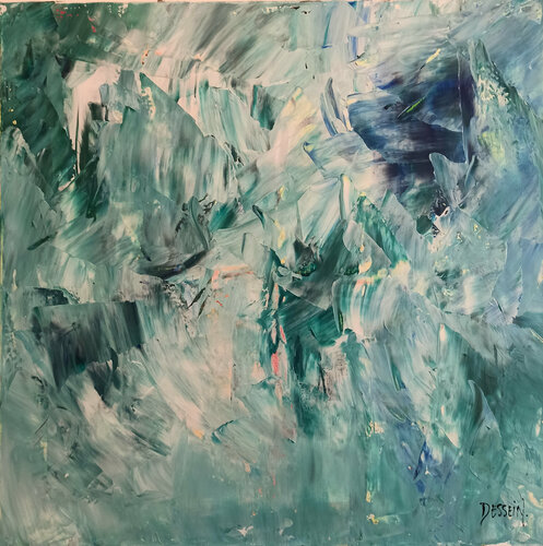 Abstraction... von Delphine Dessein, Malerei kaufen auf Singulart