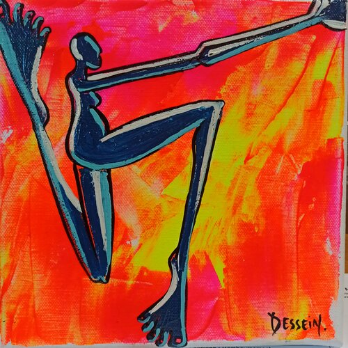 Le dessein de la liberté (8) von Delphine Dessein, Malerei kaufen auf Singulart