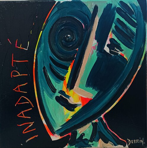 Inadapté (3) von Delphine Dessein, Malerei kaufen auf Singulart