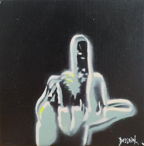 Fuck von Delphine Dessein, Malerei kaufen auf Singulart