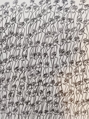 Nématoïdes des plaines 29 von Delphine Dessein, Zeichnungen kaufen auf Singulart