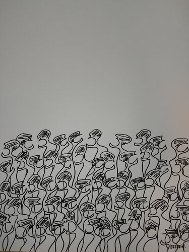 Nématoïdes des plaines 31 by Delphine Dessein, Drawing for Sale on Singulart
