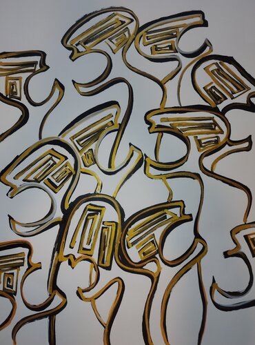 Nématoïdes des plaines 34 van Delphine Dessein, Tekening te koop op Singulart