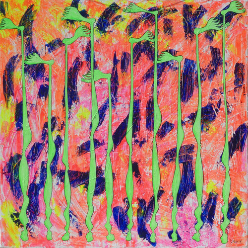 Sciapoïdes (A)1 von Delphine Dessein, Malerei kaufen auf Singulart