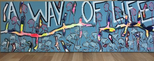 A Way of Life di Delphine Dessein, Pittura in vendita su Singulart