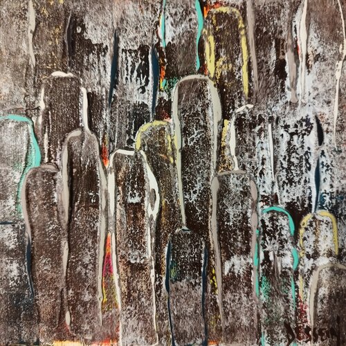 Pluie de Liberté 19 von Delphine Dessein, Malerei kaufen auf Singulart