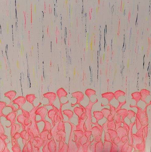 Nématoïdes des plaines (43) von Delphine Dessein, Malerei kaufen auf Singulart