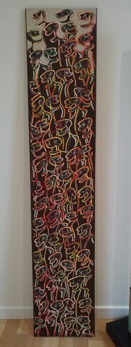 Nématoïdes des Cieux 3 de Delphine Dessein, Pintura a la venta en Singulart