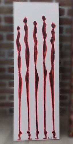 Nématoïdes et la présence des Absents di Delphine Dessein, Pittura in vendita su Singulart