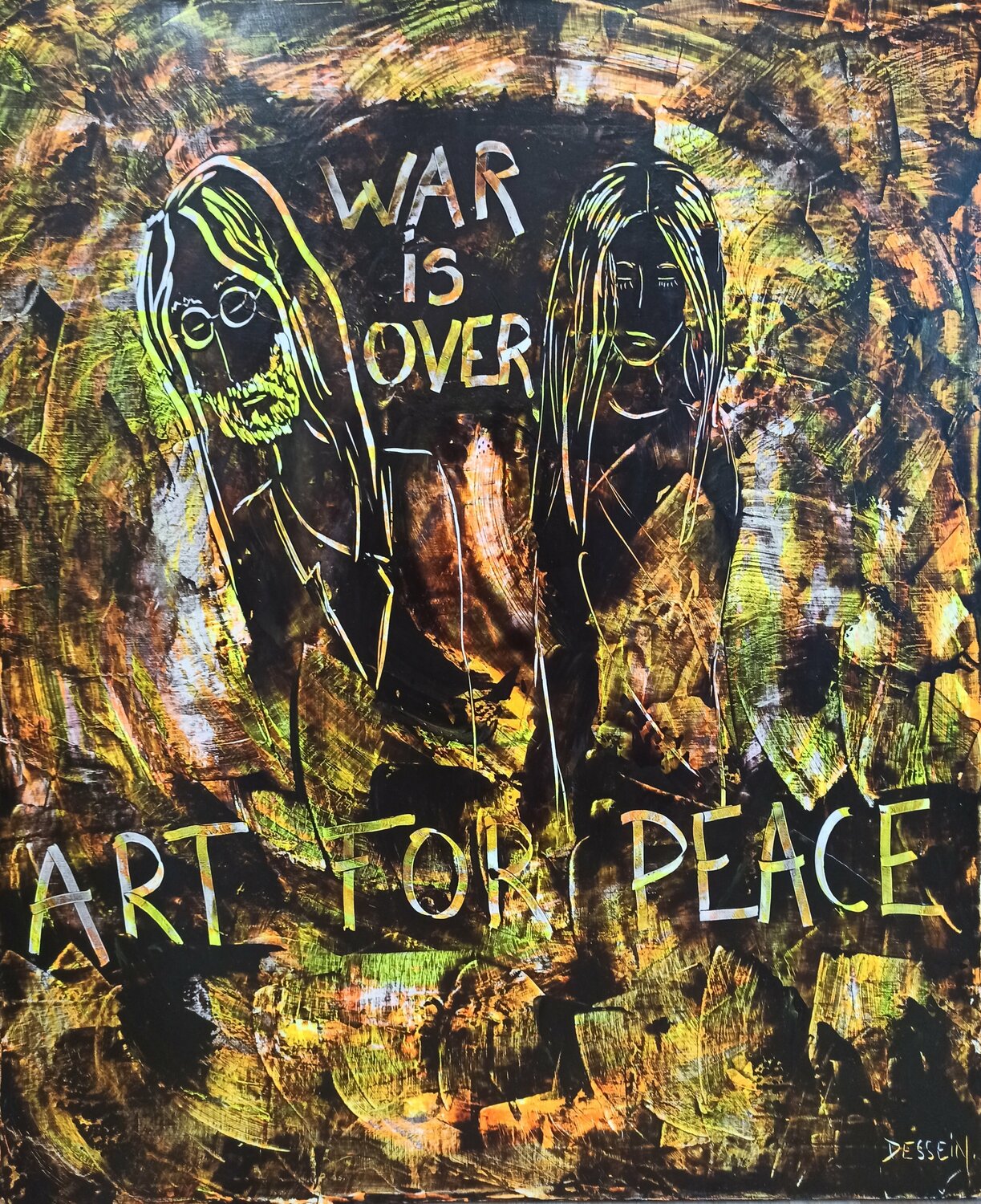 Art for peace Delphine Dessein