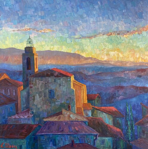 The Last Ray van Genia Sheyn, Schilderij te koop op Singulart