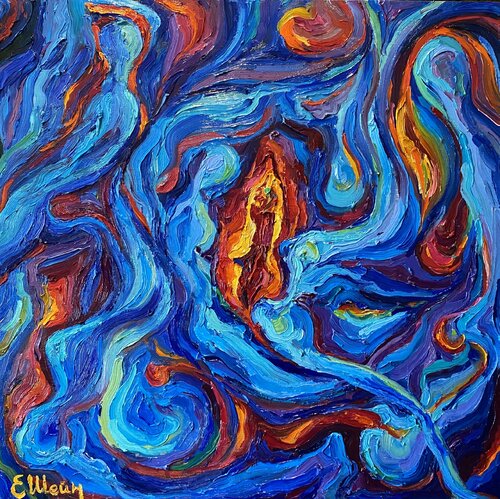 Erotic dream. Domination di Genia Sheyn, Pittura in vendita su Singulart