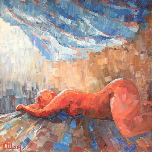 The Succubus’ Siesta van Genia Sheyn, Schilderij te koop op Singulart