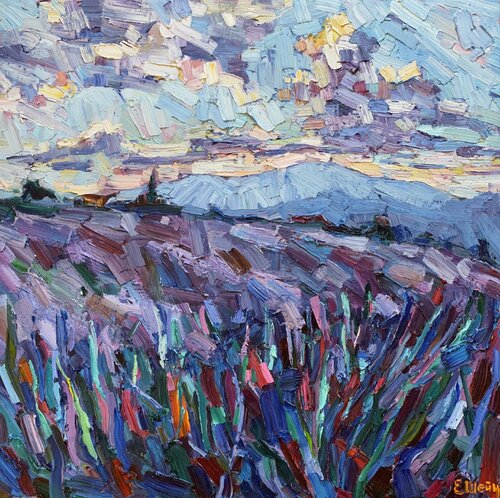 Windy day in Provence von Genia Sheyn, Malerei kaufen auf Singulart