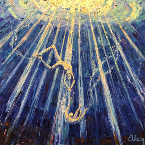 Rescue or kill di Genia Sheyn, Pittura in vendita su Singulart