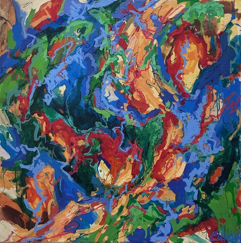 Crazy love van Genia Sheyn, Schilderij te koop op Singulart