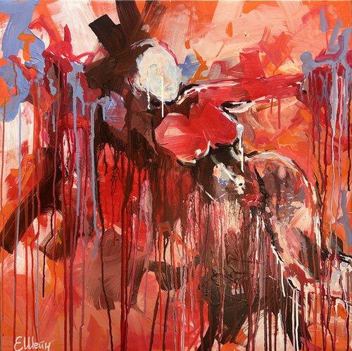 Dreaming girl by Genia Sheyn, 회화 for Sale on Singulart