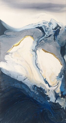 Abstraction world 4 van Yongmin Huang, Schilderij te koop op Singulart