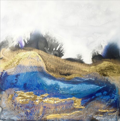 Abstraction world 5 van Yongmin Huang, Schilderij te koop op Singulart
