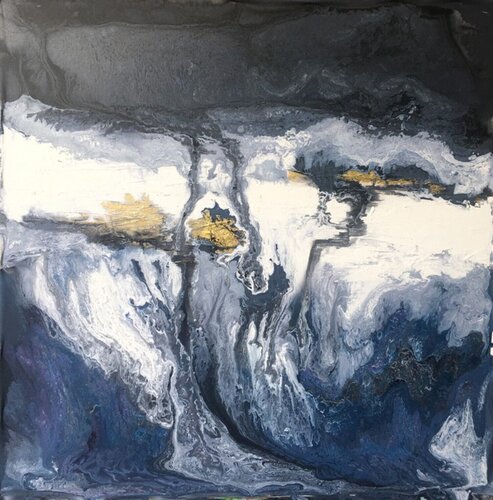 Abstraction world 13 van Yongmin Huang, Schilderij te koop op Singulart