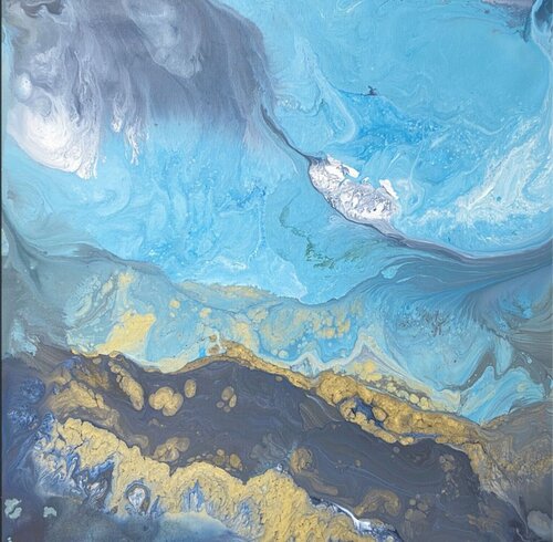 Abstraction world 16 van Yongmin Huang, Schilderij te koop op Singulart