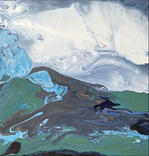 Abstraction world 33 par Yongmin Huang, Peinture en vente sur Singulart