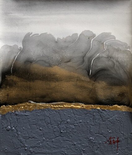 Abstraction world 35 van Yongmin Huang, Schilderij te koop op Singulart