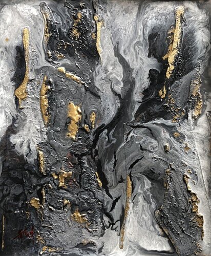 Abstraction world 36 van Yongmin Huang, Schilderij te koop op Singulart