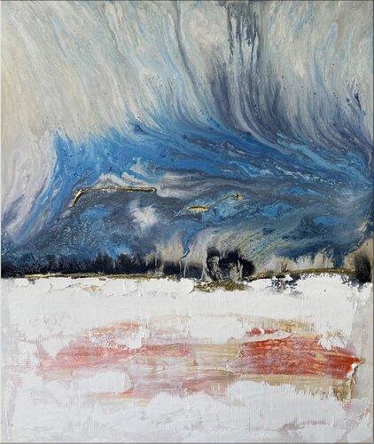 Abstraction world 52 van Yongmin Huang, Schilderij te koop op Singulart
