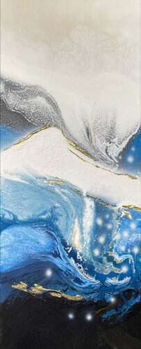 Abstraction world 55 van Yongmin Huang, Schilderij te koop op Singulart