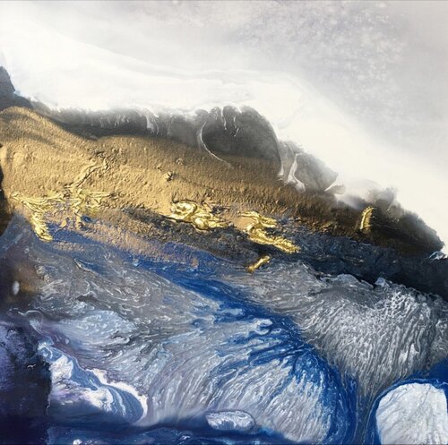 Abstraction world 81 van Yongmin Huang, Schilderij te koop op Singulart