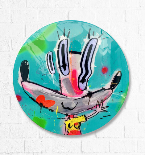 Dogman 02 von Jose Palacios, Malerei kaufen auf Singulart