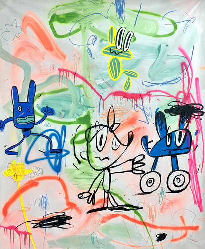 RAT PAC de Jose Palacios, Pintura a la venta en Singulart