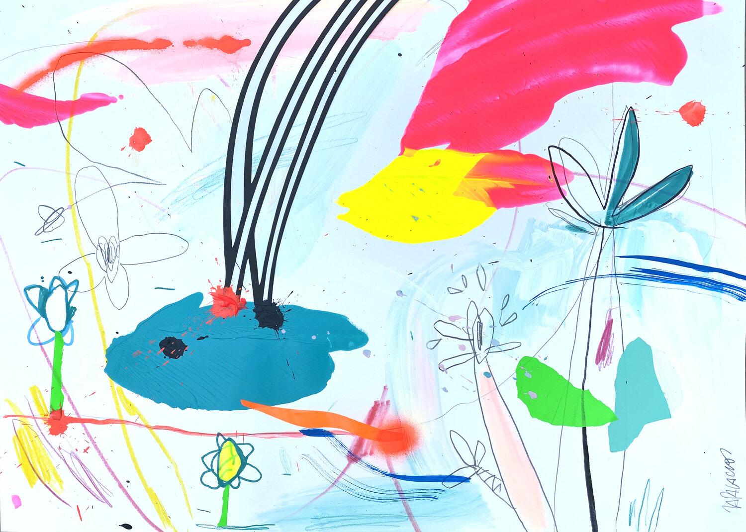 Cosmic garden 01 Jose Palacios