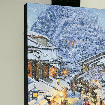 Winter Evening in Kyoto. Japan Stanislav Sidorov