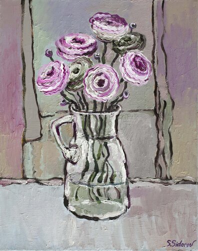 Silver Still Life van Stanislav Sidorov, Schilderij te koop op Singulart