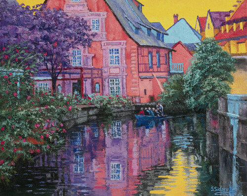 Romantic Colmar. France van Stanislav Sidorov, Afdruk te koop op Singulart