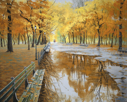 Autumn Vibe. di Stanislav Sidorov, Pittura in vendita su Singulart