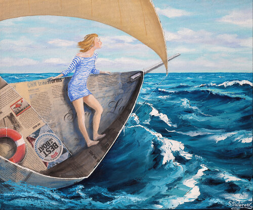 An Air of Adventure van Stanislav Sidorov, Schilderij te koop op Singulart