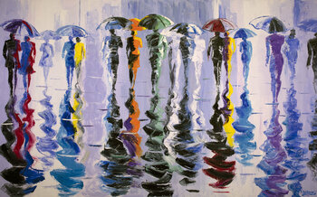 City under the rain Stanislav Sidorov