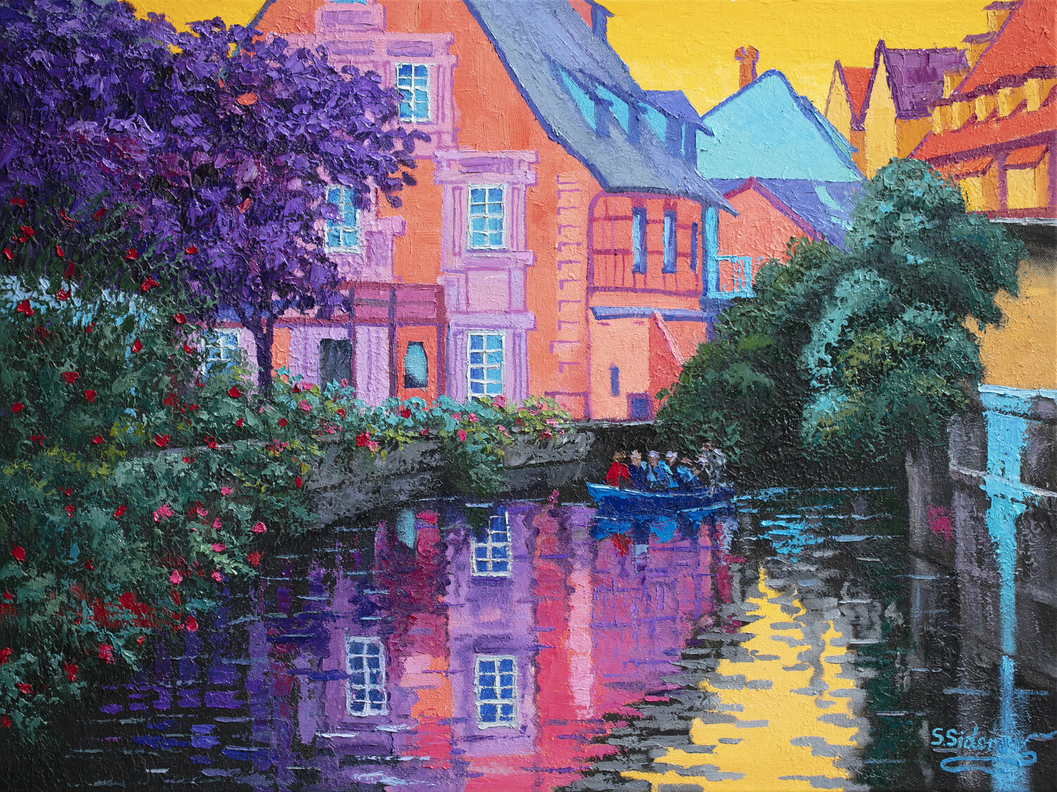 Romantic Evening. Colmar France. Stanislav Sidorov