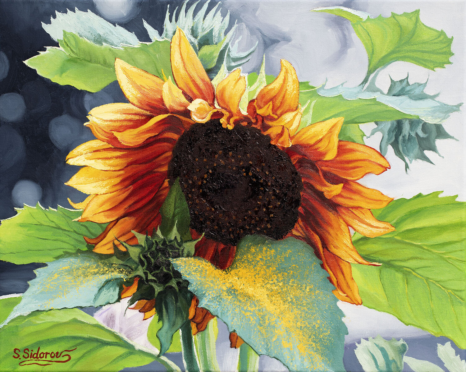 Golden Afternoon Stanislav Sidorov Original painting for sale