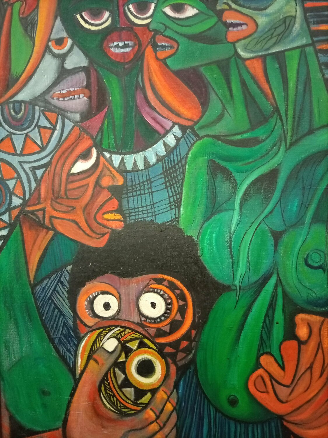 African traditional women art, African women art, Black women art