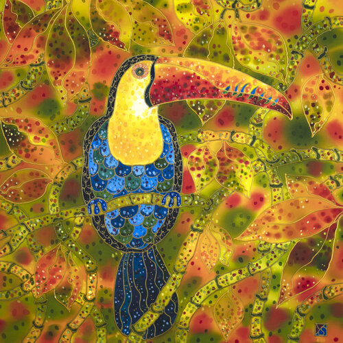 Toco Tucan van Yelena Sidorova, Schilderij te koop op Singulart
