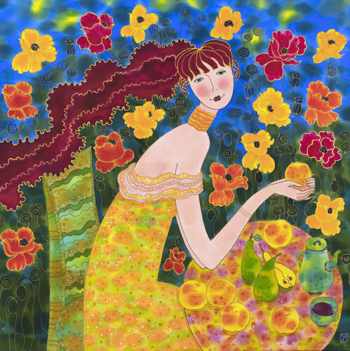 The Sweetness of July par Yelena Sidorova, Peinture en vente sur Singulart