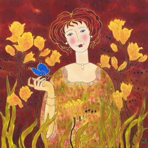 A Touch of Azur by Yelena Sidorova, Painting for Sale on Singulart