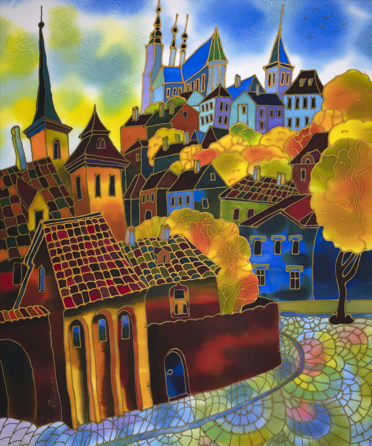 Fall. Prague Yelena Sidorova