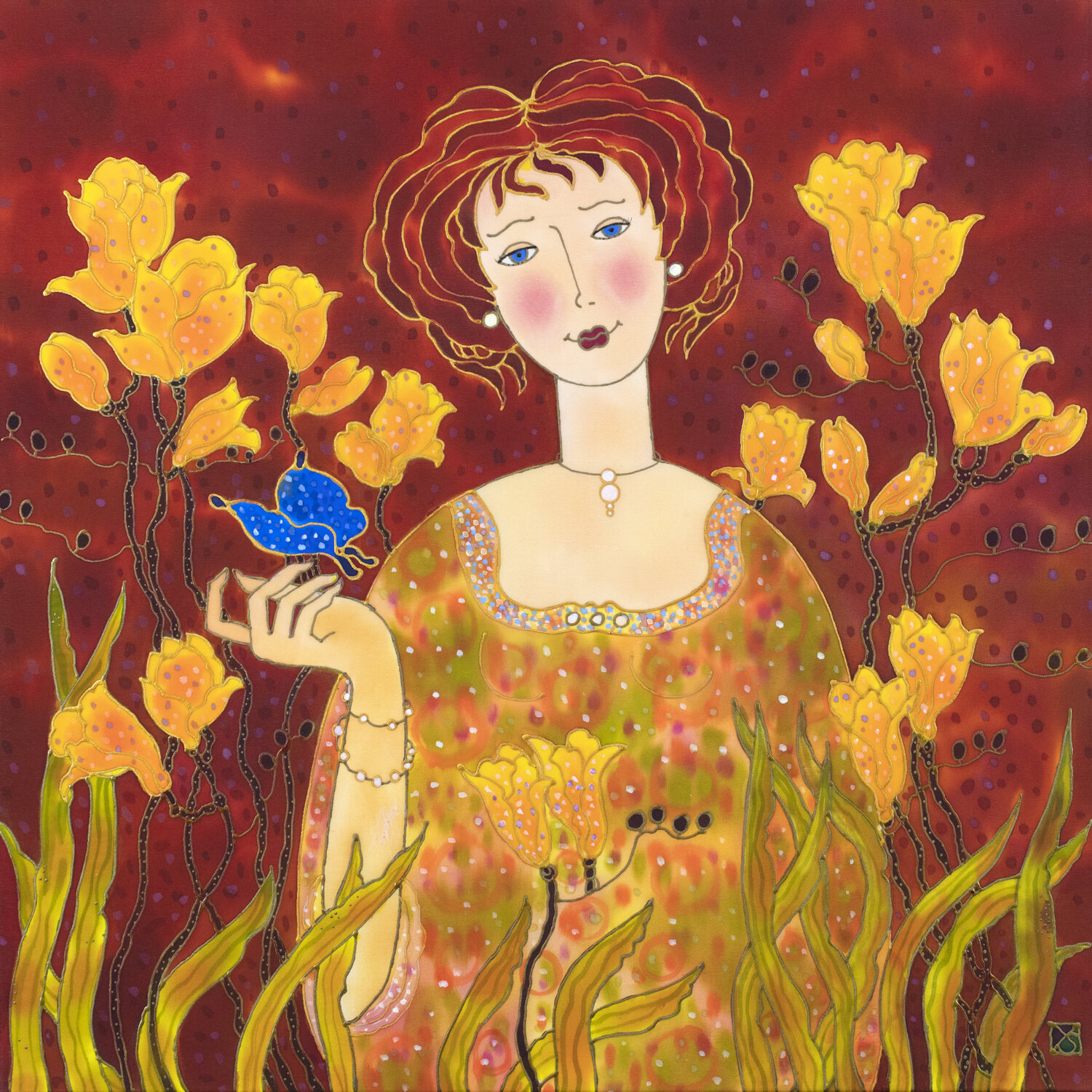 A Touch of Azur Yelena Sidorova Peinture originale à vendre