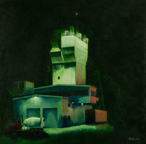 Cement Plant di Shawn Sullivan, Pittura in vendita su Singulart