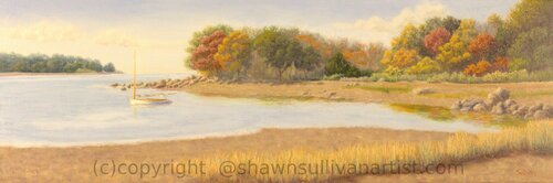 Quiet Cove di Shawn Sullivan, Pittura in vendita su Singulart